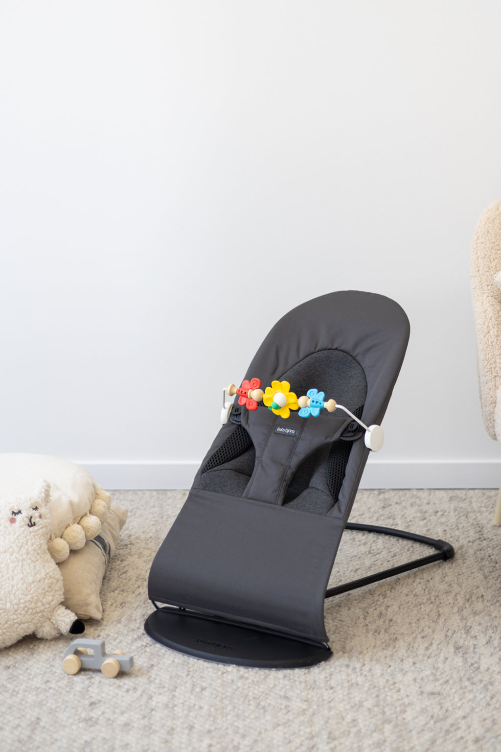 Toy for Bouncer - Flying friends